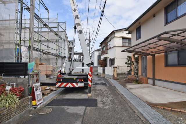 ハートフルタウン伊丹市千僧4丁目の外観|現地（2026年1月）撮影