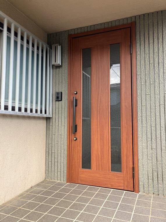 元町戸建のエントランス