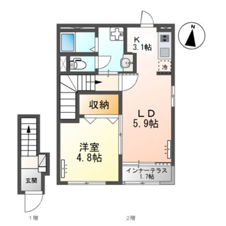 【間取り】 | Sereno　K　（セレーノケイ）