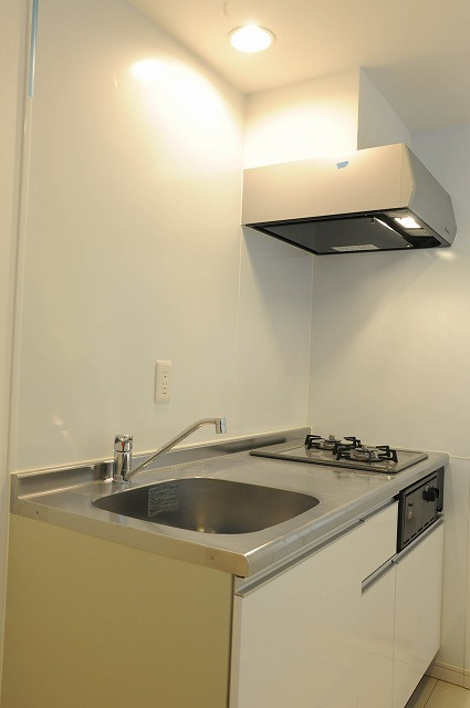 ブラウンコートのキッチン