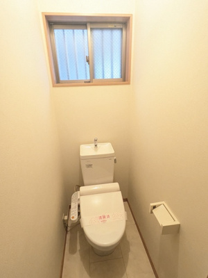 嬉しい温水洗浄便座付き