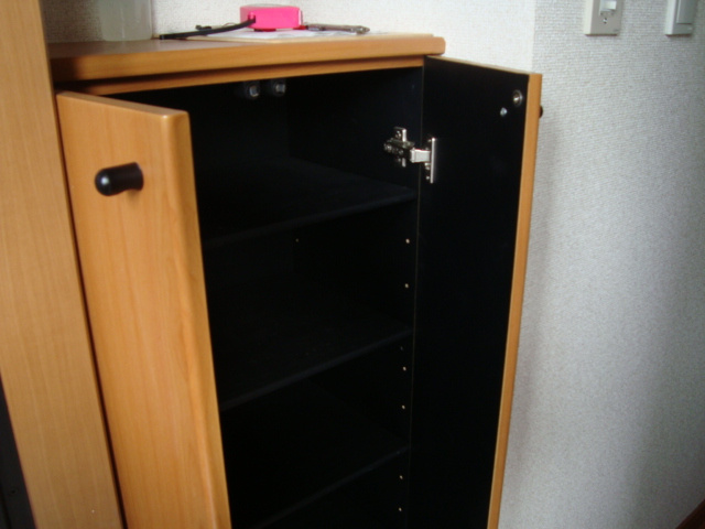 新道ハイツの収納|下駄箱