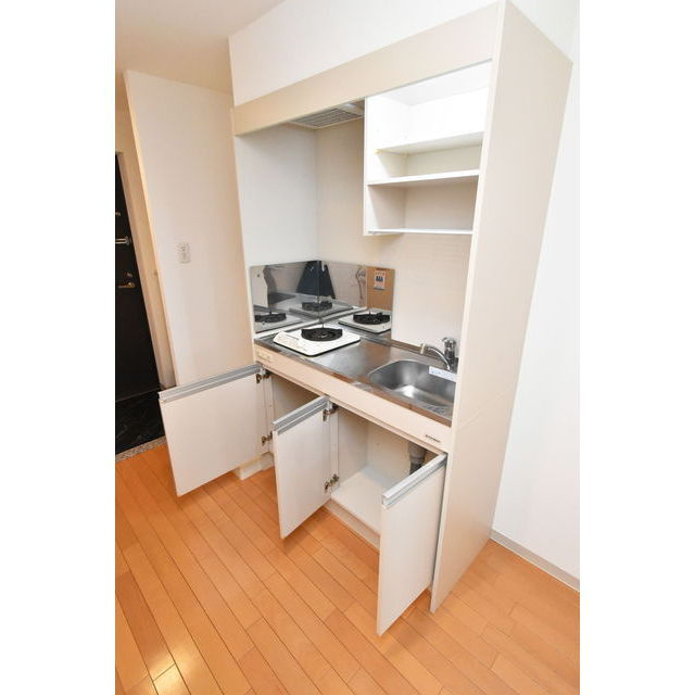 ルクレ阿波座レジデンスのキッチン