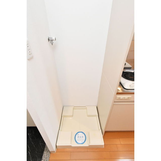 ルクレ阿波座レジデンスの洗面所