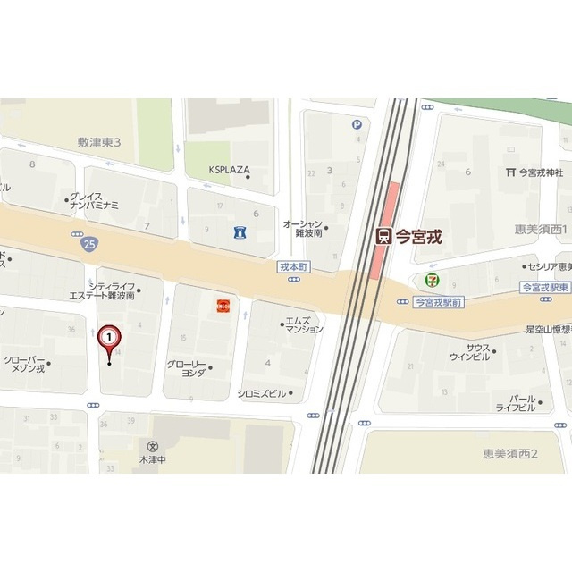 ゼニスレジデンス難波南のその他|マップ