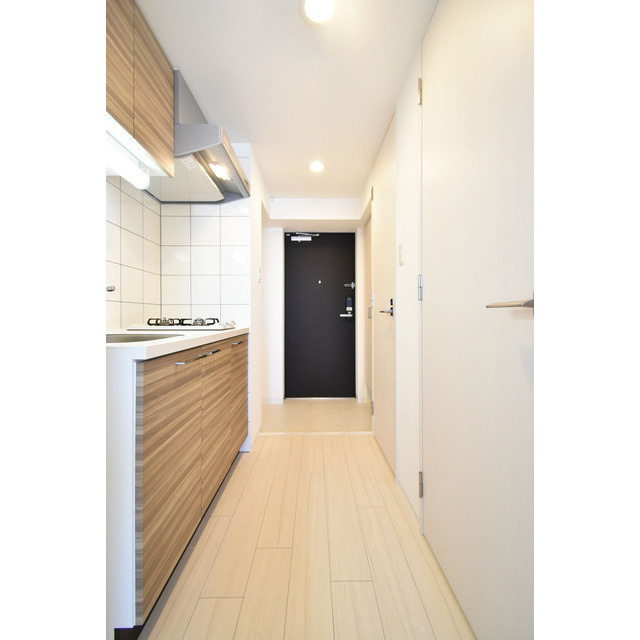 エスリード難波ザ・ゲートの庭|廊下