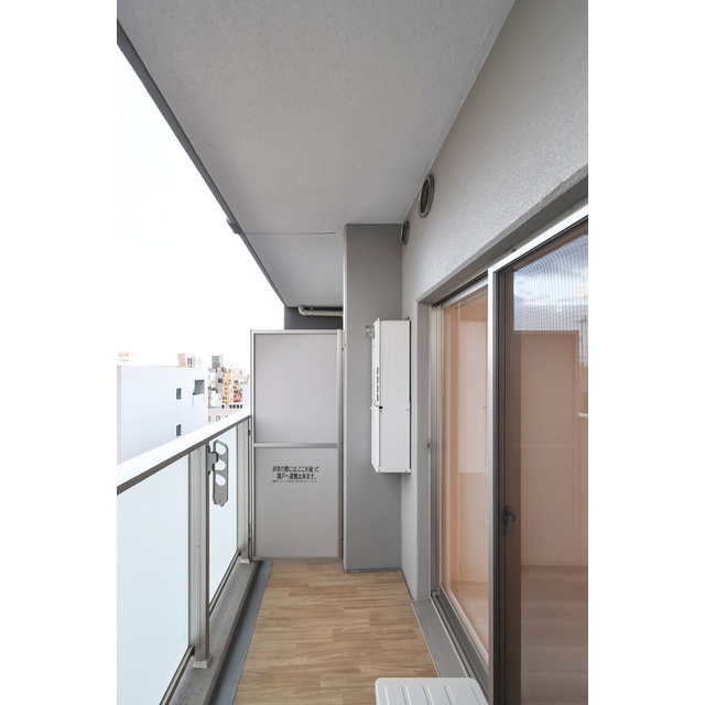 エスリード大須プレシアのバルコニー