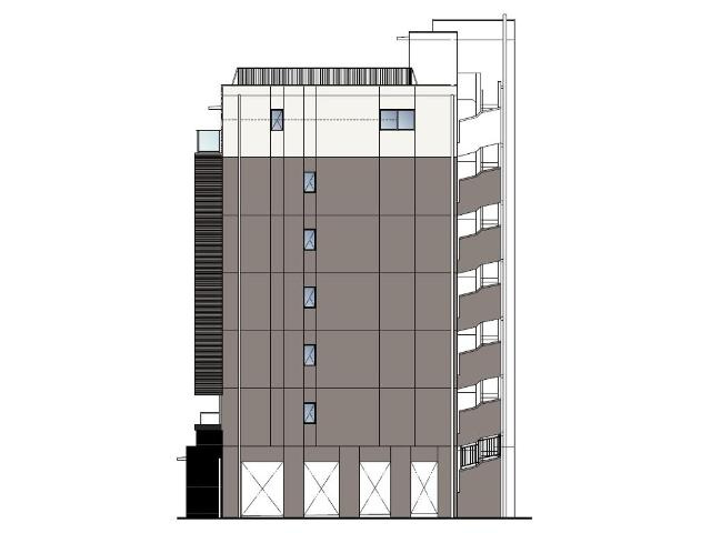 仮）南砂３丁目店舗マンション新築工事の外観|完成予想図