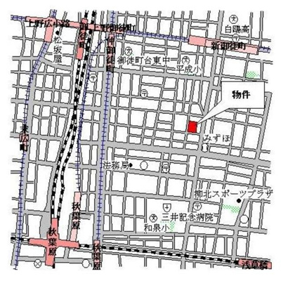 【地図】 | パークアクシス御徒町