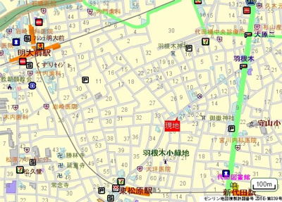 【地図】 | HF明大前レジデンス