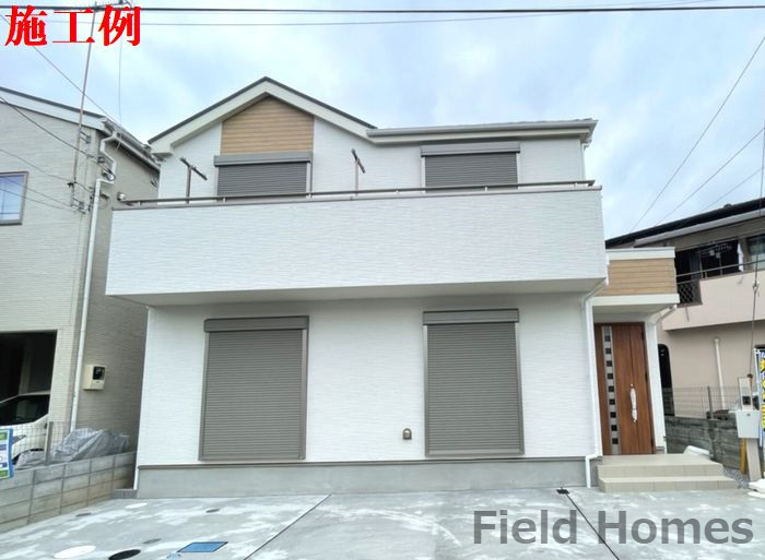 中央区水郷田名3丁目新築戸建て　A号棟の外観|外観施工例
