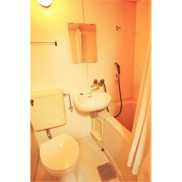 コーポ清水の浴室