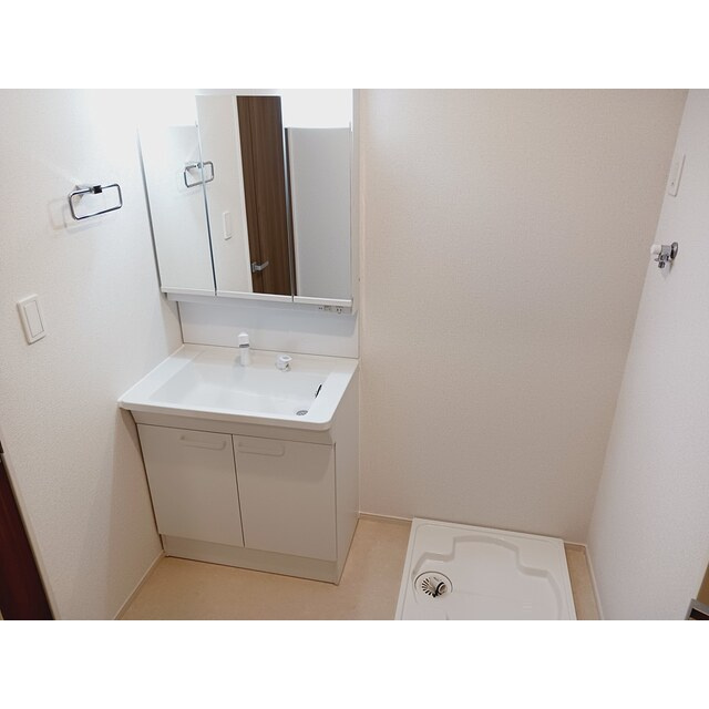 羽島郡岐南町平島５丁目のアパートの洗面所