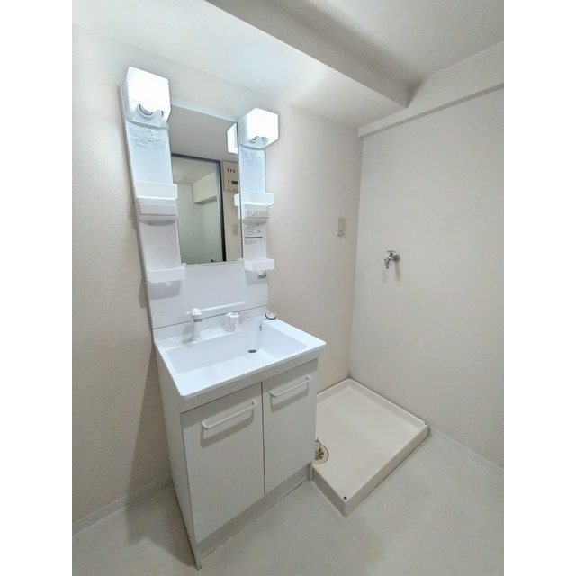 羽島郡岐南町平島８丁目のアパートの洗面所