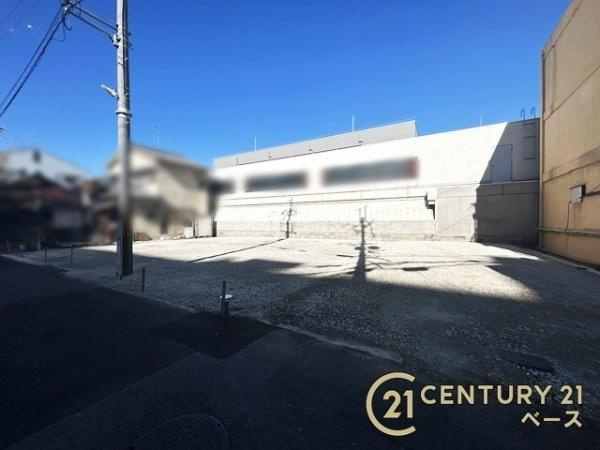 大和高田市中三倉堂１丁目の売地の外観|■現地撮影写真■近鉄南大阪線「高田市駅」まで徒歩２分！現況更地！建築条件ございません！お気軽にお問い合わせください！