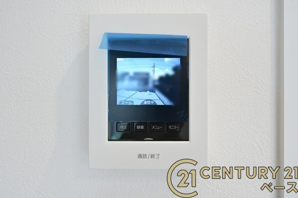 北葛城郡広陵町南郷 ／新築一戸建の内装|■現地撮影写真■ＴＶモニター付きインターホンで防犯対策もバッチリ！来客も一目でわかり安心です！