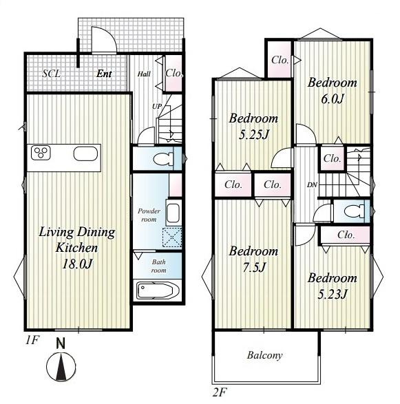 奈良市大安寺３丁目 ２号棟 ／新築一戸建