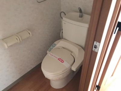 【トイレ】 | ヴィラアンジェ | シャワー付トイレ