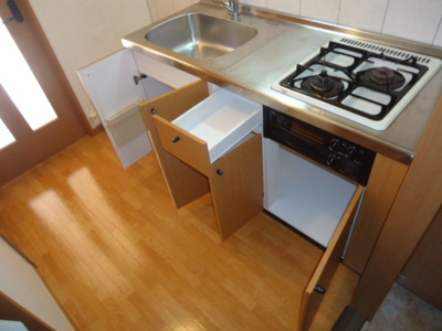 【キッチン】 | ヴィラアンジェ | 下部収納