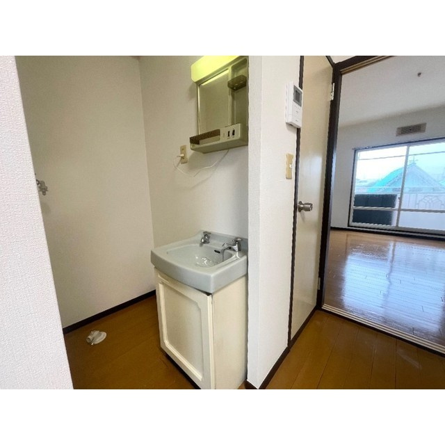 佐波ハイツの洗面所