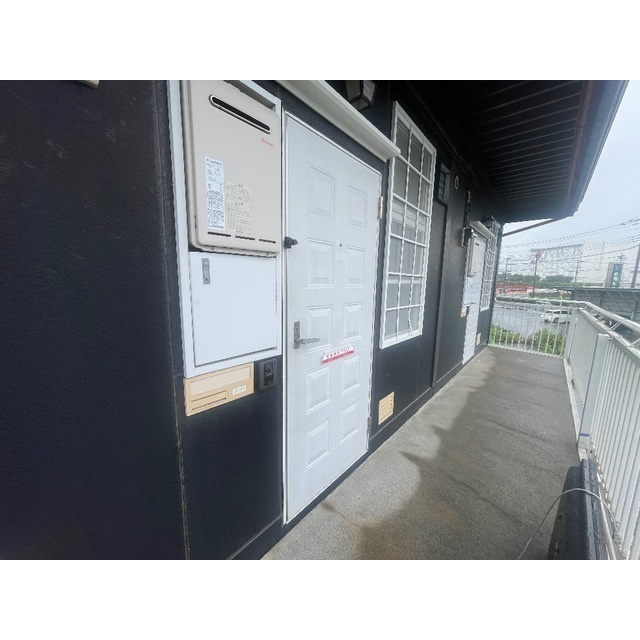 佐波ハイツの玄関