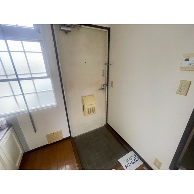 佐波ハイツの玄関