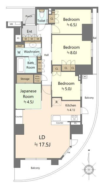 Ｂｒｉｌｌｉａ　Ｃｉｔｙ横浜磯子Ｄ棟