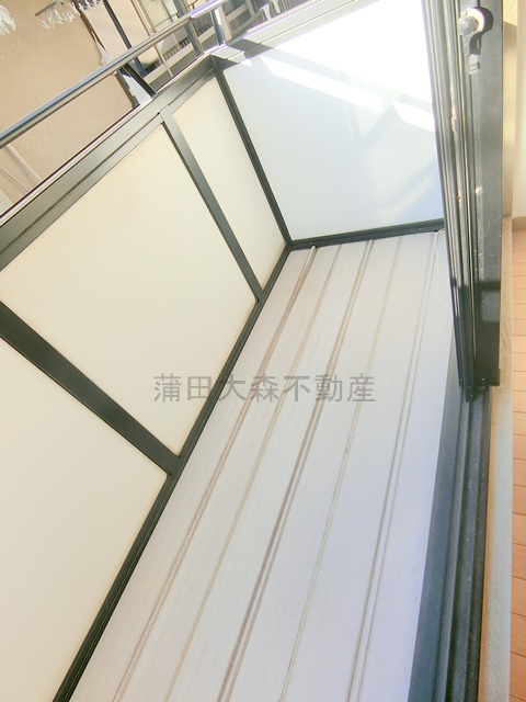 トキワハイツのバルコニー