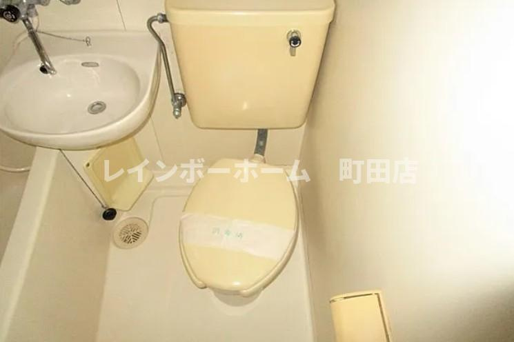 グランドールヤザワ※初期費用分割あと払いサービス利用可能物件のトイレ