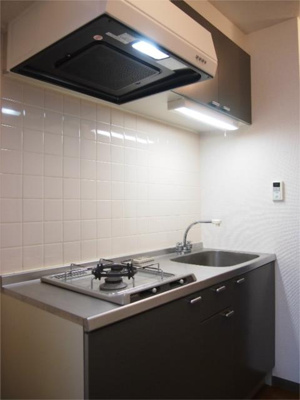 【キッチン】 | ルーブル大森Ⅱ | コンパクトなキッチンで掃除もラクラク