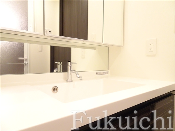 レジディア中目黒Ⅲの独立洗面台