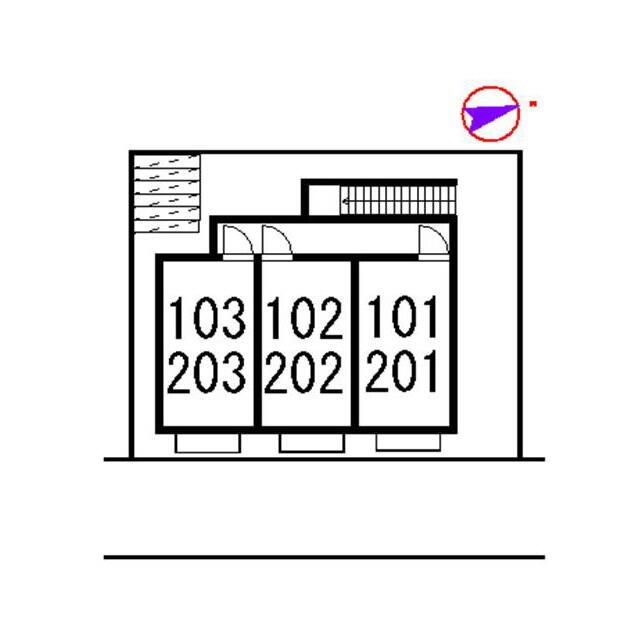 アムール　Ｙの区画図