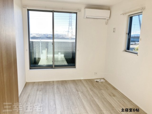 碧南市入船町の寝室|主寝室6帖