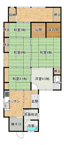 【間取り】 | 周防大島・外入