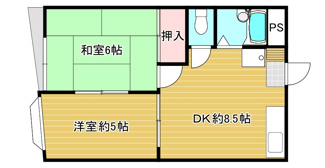 【間取り】 | 邦和ビル７