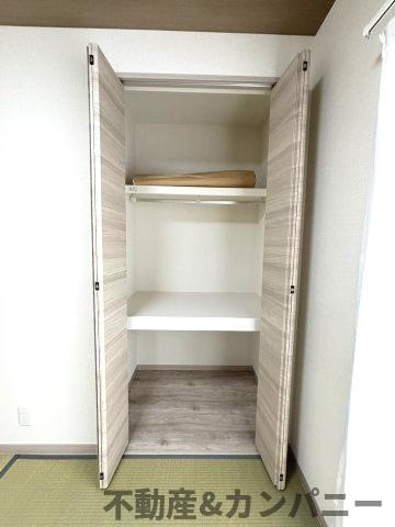 余戸東2丁目の新築のおうち1号棟　新築建売住宅　松山市余戸東２丁目新築戸建の収納|収納スペース豊富です