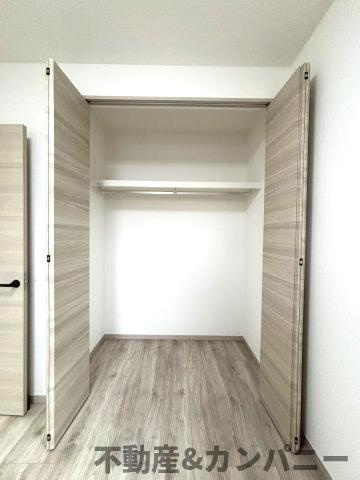 余戸東2丁目の新築のおうち1号棟　新築建売住宅　松山市余戸東２丁目新築戸建の収納|収納豊富です