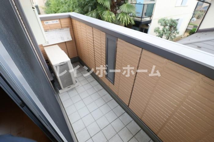 仲介手数料（賃料の1.10ヵ月）の50％OFF対象物件！のバルコニー|お洗濯にも便利なバルコニー付き