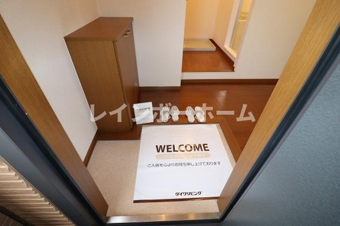 仲介手数料（賃料の1.10ヵ月）の50％OFF対象物件！の玄関|きれいな玄関です