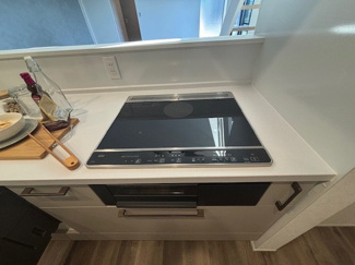 【キッチン】 | 東区戸坂山根2丁目（JR戸坂駅徒歩８分！）限定1棟【P４台可】 | オール電化☆火を使わないIHクッキングヒーター☆凹凸がないのでお掃除が楽☆