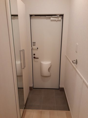 アベニール　Ⅴの玄関|ゆったりとした玄関です