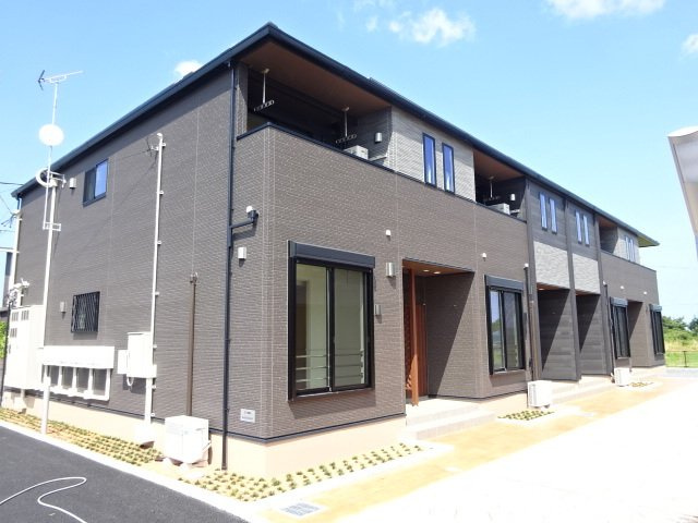 アベニール　Ⅴの外観|外はこのようになっています