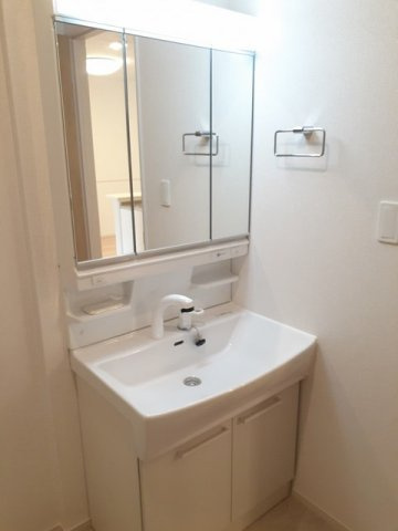 アベニール　Ⅴの洗面所|使いやすい洗面所です