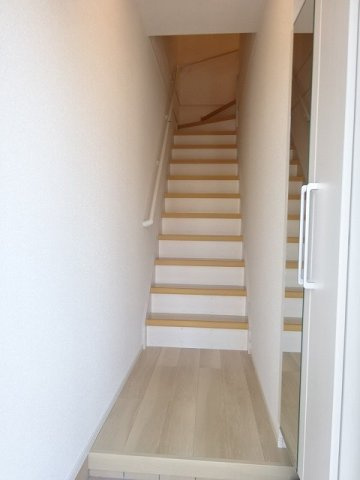 ローマアリエス．Ｄの玄関|ゆったりとした玄関です