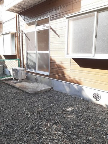 アメニティーの庭|お庭が付いています