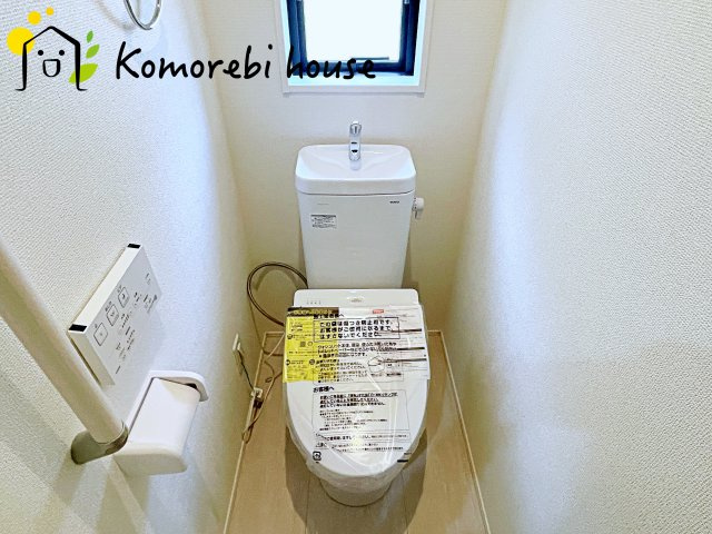 上尾市浅間台　４期　新築一戸建て　グラファーレ　01のトイレ|トイレも気になるポイント