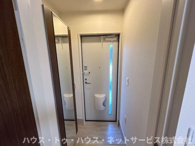 （仮称）柏市篠籠田　新築アパートの玄関