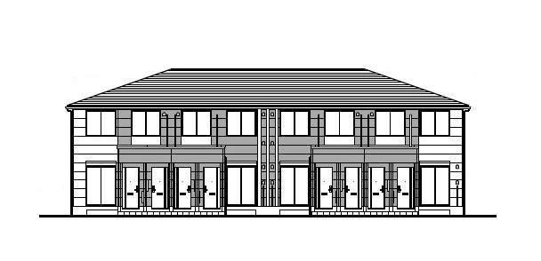 （仮称）柏市篠籠田　新築アパートの外観パース