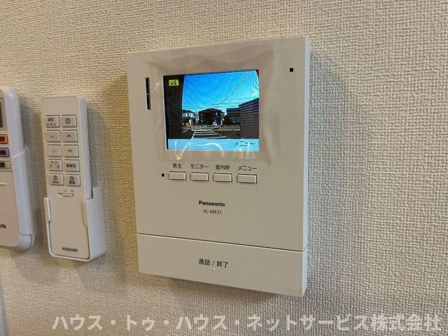 （仮称）柏市篠籠田　新築アパートのセキュリティ