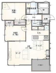 シベール御器所の間取り